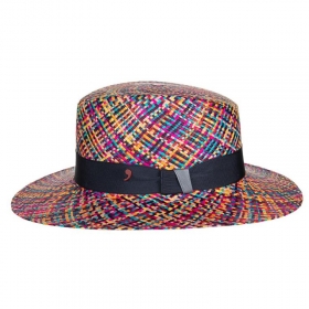 ALFONSO D\'ESTE | Panamahut Traveller unisex in lebendigem Multicolor