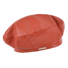 SEEBERGER | Damen Leder Baskenm�tze