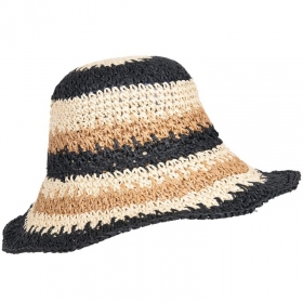 FASHION | Gestreifter H�kel Cloche in drei Farben