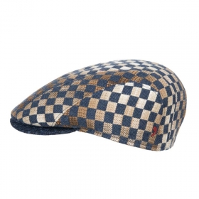 ALFONSO D\'ESTE | Herren Flatcap Flachem�tze aus Baumwollmischung