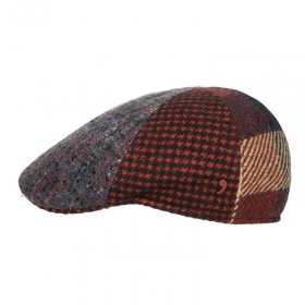 ALFONSO D\'ESTE | Flatcap Flachem�tze 6teilig aus Schurwolle