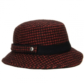 ALFONSO D\'ESTE | Damen Fischerhut Bucket aus Schurwolle