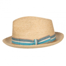 HUTTER | Premium Trilby Hut Raffia Mare