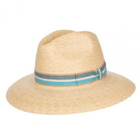 HUTTER | Premium Fedora Damenhut Raffia Mare