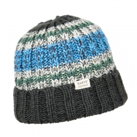 BARTS | Jungen Beanie mit Streifen und Umschlag