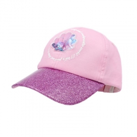 MAXIMO | Mini Girl Cap Shell mit Glitzer Schirm f�r M�dchen