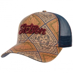 STETSON | Trucker Cap Schildm�tze Vintage Print