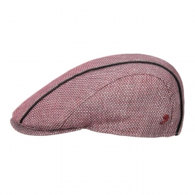 ALFONSO D\'ESTE | Flatcap aus Leinen Baumwollmischung 6 teilig