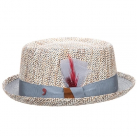 ALFONSO D\'ESTE | Pork Pie Leinenhut
