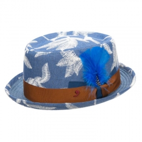 ALFONSO D\'ESTE | Blauer Pork Pie