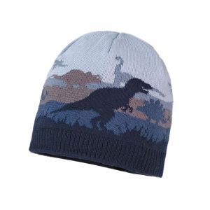 MAXIMO | Jungs Strickm�tze mit Dino Motiv