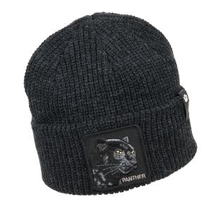 GOORIN | Motiv: The black Panther Beanie Strickm�tze mit Umschlag