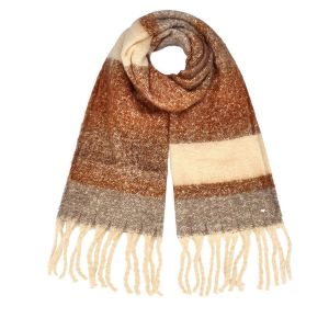 FASHION | Unisex Winter Degrade Gestreifter Schal 49x180 cm