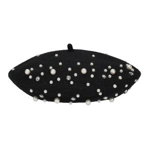 FASHION | Walk Baskenm�tze f�r Damen mit Perlen und Strass