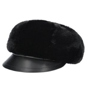 FASHION | Pl�sch Ballonm�tze mit Visier f�r Damen