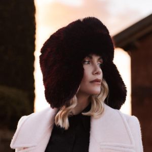 FASHION | Damen Fliegerm�tze aus Pl�sch