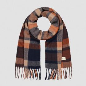 BARTS | Herrenschal mit Karomuster weicher Winterschal im Schachbrett Design