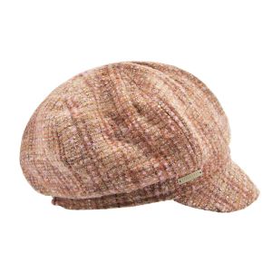 SEEBERGER | Achtteilige Damen Schirmm�tze aus Tweed mit Ballonform
