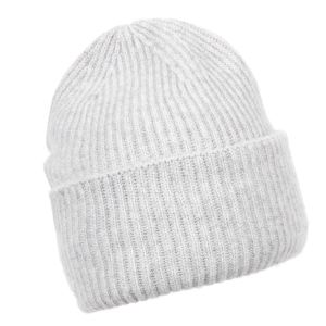 SEEBERGER | Damen Kaschmir Strickm�tze mit Aufschlag und feinen Pailletten