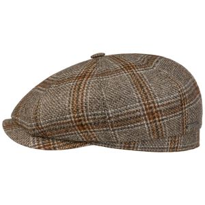 STETSON | 8teilige Ballonm�tze Flatcap Herren aus Wolle und Kaschmir