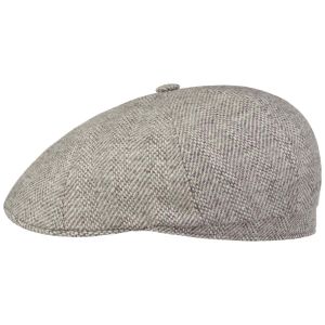 STETSON | 8 Panel Flatcap Ballonm�tze aus 100% Schurwolle