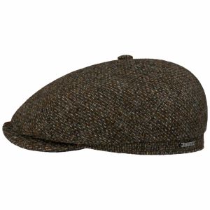 STETSON | 6Panel Flatcap Ballonm�tze aus reiner Wolle