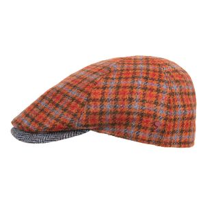 ALFONSO D\'ESTE | 6teilige Herren Flatcap Flache M�tze Karomuster