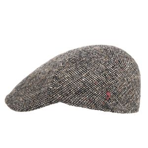 ALFONSO D\'ESTE | Flatcap 6teilige Flache M�tze aus Alpakawolle