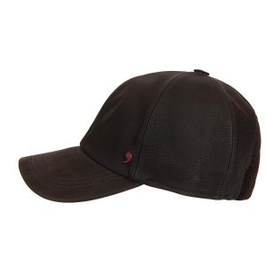ALFONSO D\'ESTE | Basecap Schildm�tze aus 100% Echtleder