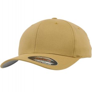 FLEXFIT | Wooly Combed curry XXS-XXL Schildm�tze