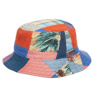 STETSON | Trendiger Fischerhut im Patchwork Design