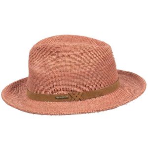 STETSON | Fedora Crochet Hut aus Raffiastroh