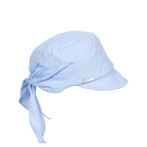 SEEBERGER | Damen Chambray Stoffkappe