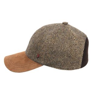 ALFONSO D\'ESTE | Winter Schildm�tze Basecap aus 100% Schurwolle