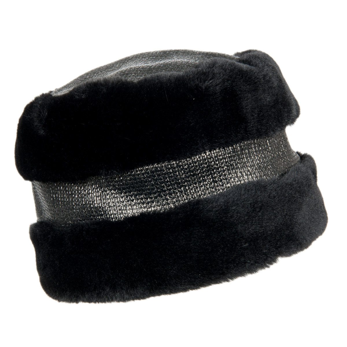 Cappello In Pelliccia Sintetica Leopardato - Colbacco Eco Fur Bettarini Firenze