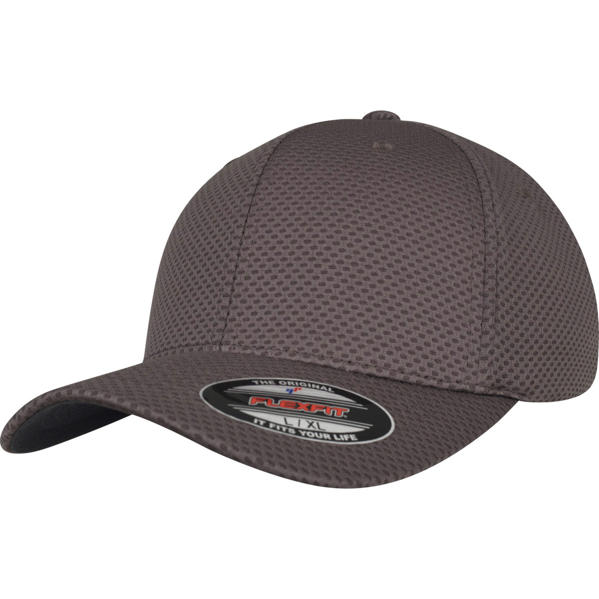 Flexfit 3D Hexagon Jersey Cap - Stretchable Men's Baseball Hat With Honeycomb Pattern