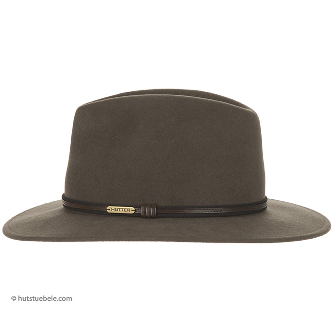 Fedora-Hut Damen & Herren – Klassisch, Breite Krempe, Zweifarbiger Farbverlauf, Aus Filz – One Size